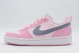 Nike Court Borough Low Recraft Sneakers Ροζ, Γκρι Σκούρο, Λευκά