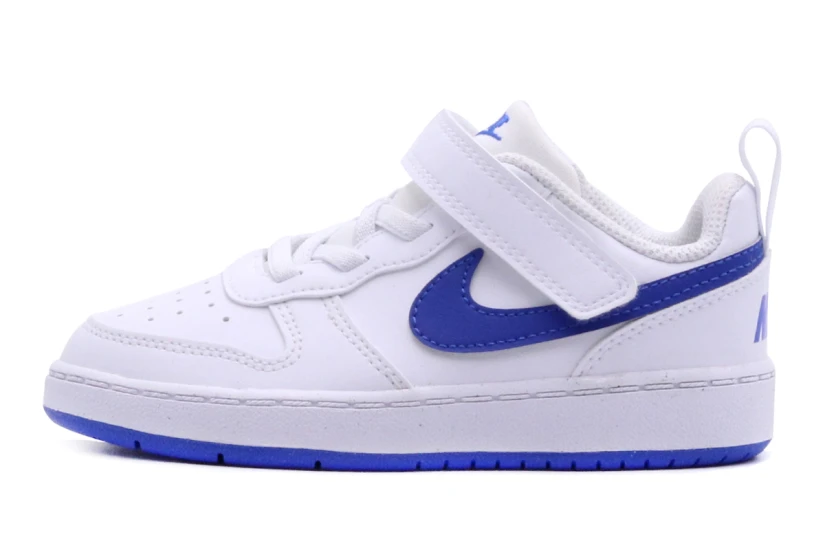 Nike Court Borough Low Recraft Βρεφικά Sneakers Λευκά, Μπλε