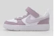 Nike Court Borough Low Recraft Βρεφικά Sneakers Λευκά, Λεβάντα