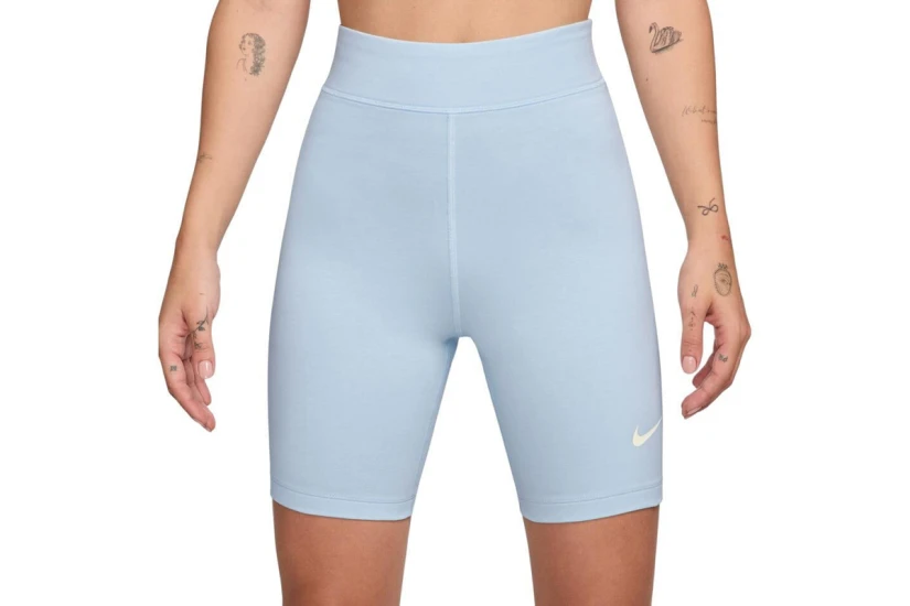 Nike Sportswear Classic High-Waisted Γυναικείο Biker Κολάν Σιέλ