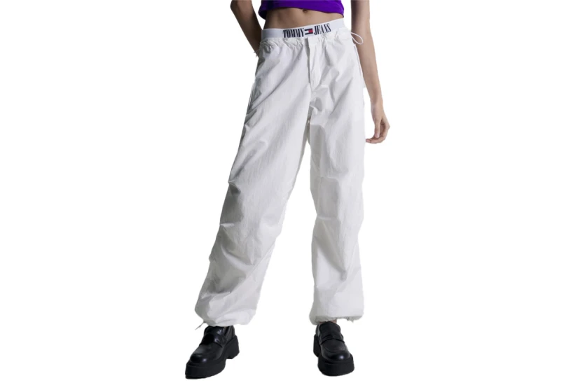 Tommy Jeans Tjw Parachute Wind Pant Παντελόνι Φόρμας Γυναικείο (DW0DW16101YBR)