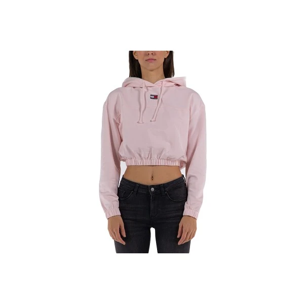 Tommy Jeans Tjw Elasticated Xs Badge Hoodie Γυναικείο (DW0DW16135 TJ9)
