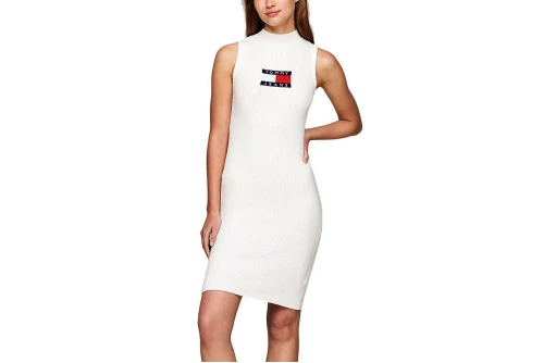 Tommy Jeans Center Flag Sweater Dress Φόρεμα Mini (DW0DW18607 YBH)
