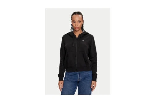 Tommy Jeans Brushed Fleece Ζακέτα Βαμβακερή Γυναικεία (DW0DW19729 BDS)