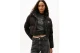 Tommy Jeans Down Cropped Alaska Γυναικείο Μπουφάν Puffer Μαύρο