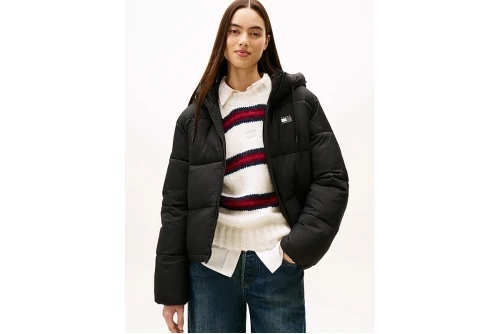 Tommy Jeans Water Repellent Ripstop Μπουφάν Puffer Γυναικείο (DW0DW21625 BDS)