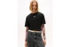 Tommy Jeans Boxy Badge Γυναικείο Κοντομάνικο T-Shirt Μαύρο