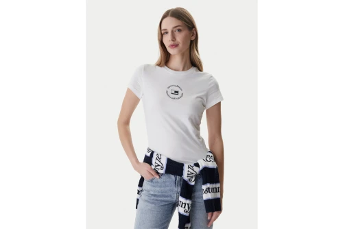 Tommy Jeans Slim Essential Logo 1 T-Shirt Γυναικείο (DW0DW22273 YBL)