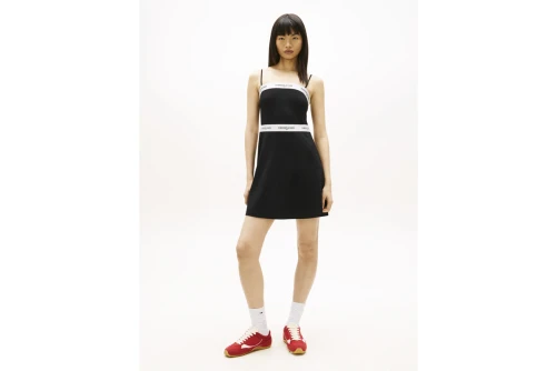 Tommy Jeans Tape Fandf Strappy Φόρεμα Mini Γυναικείο (DW0DW22337 BDS)