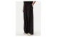 Tommy Jeans Wide Leg Γυναικείο Παντελόνι Φόρμας Μαύρο