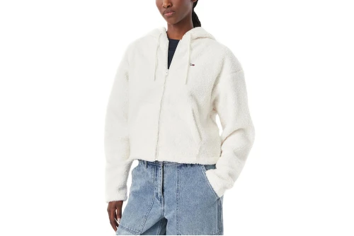 Tommy Jeans Teddy Fleece Ζακέτα Sherpa Γυναικεία (DW0DW23291 YBH)