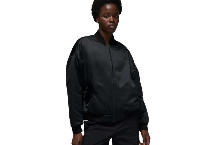 Jordan Renegade Γυναικείο Bomber Μπουφάν Μαύρο