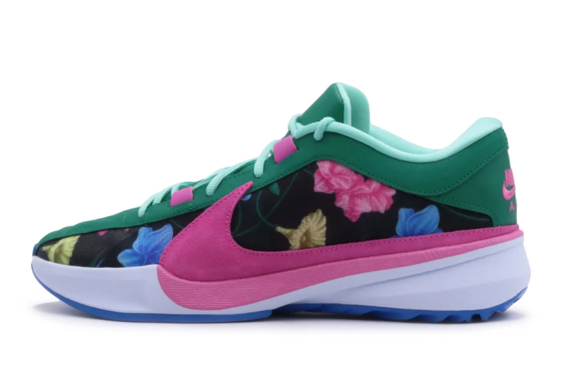 Nike Giannis Zoom Freak 5 Floral Ανδρικά Μπασκετικά Παπούτσια