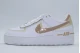 Nike Air Force 1 Shadow Sneakers Λευκά, Μπεζ, Χρυσά