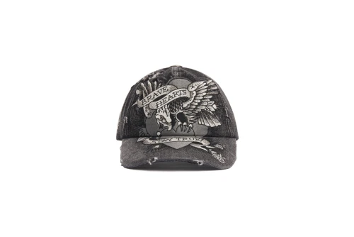 Ed Hardy Brave Hearts 6 Panel Vintage Καπέλο Snapback (ED5824-58)