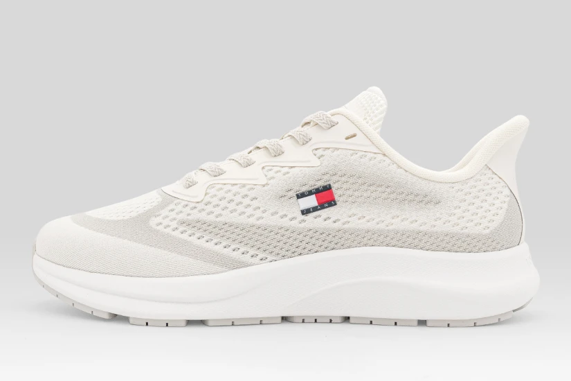 Tommy Jeans Ανδρικά Sneakers Εκρού
