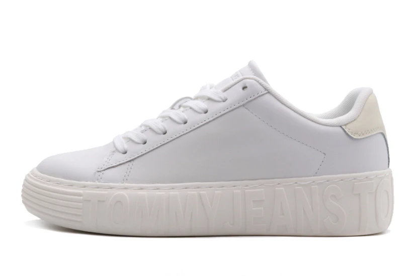 Tommy Jeans Tjw New Cupsole Leather Lc Sneakers (EN0EN02212 YBL)