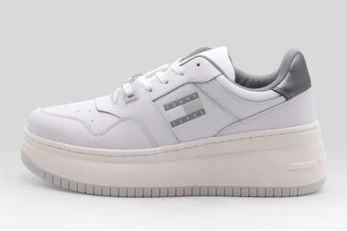 Tommy Jeans Retro Basket Flatform Metal Sneakers (EN0EN02607 YBL)