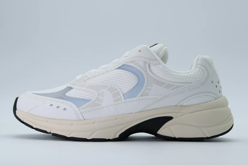 Tommy Jeans Archive Sneakers Λευκά, Γκρι, Μπεζ
