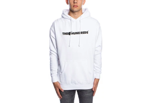The Hundreds Bar Logo Pullover Hoodie Ανδρικό (F19P102010-WHITE)