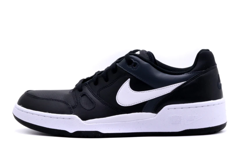 Nike Full Force Low Ανδρικά Sneakers Μαύρα, Λευκά