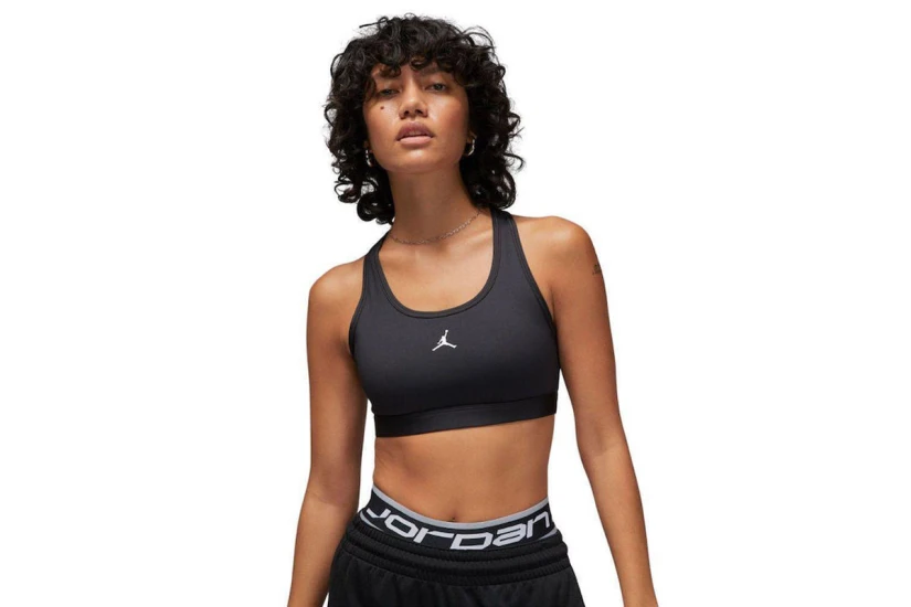 Jordan Sport Jumpman Medium Support Γυναικείο Αθλητικό Μπουστάκι Μαύρο