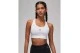 Jordan Sport Jumpman Medium Support Γυναικείο Αθλητικό Μπουστάκι Λευκό, Μαύρο