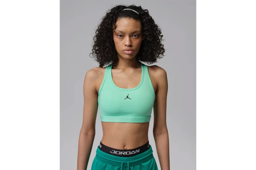 Jordan Sport Jumpman Medium Support Γυναικείο Αθλητικό Μπουστάκι Βεραμάν, Μαύρο