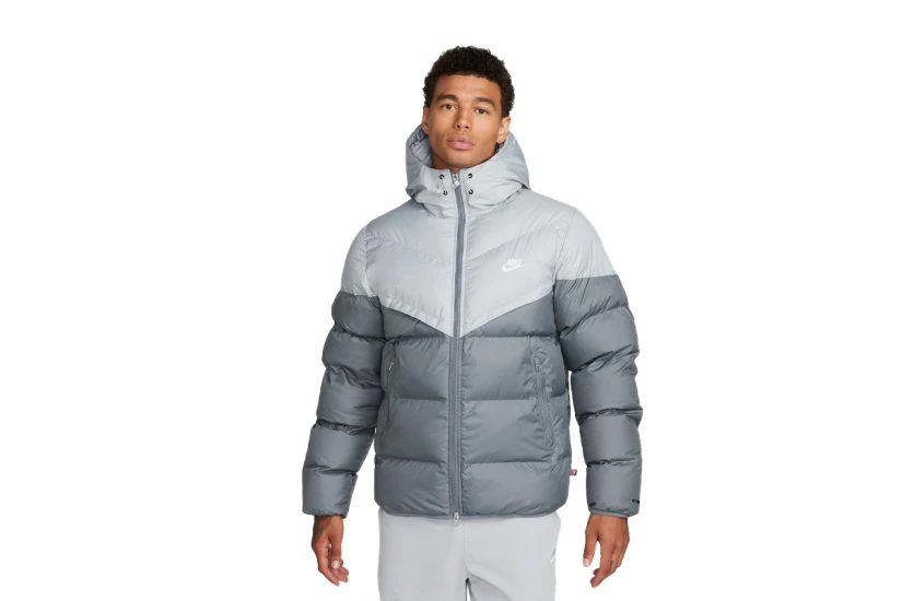 Nike Storm-FIT Windrunner PrimaLoft® Ανδρικό Puffer Μπουφάν Γκρι