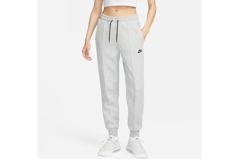 Nike Sportswear Tech Fleece Γυναικείο Παντελόνι Φόρμας Γκρι