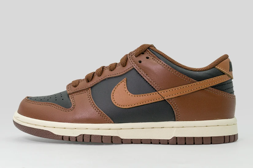 Nike Dunk Low Sneakers Μαύρα, Καφέ