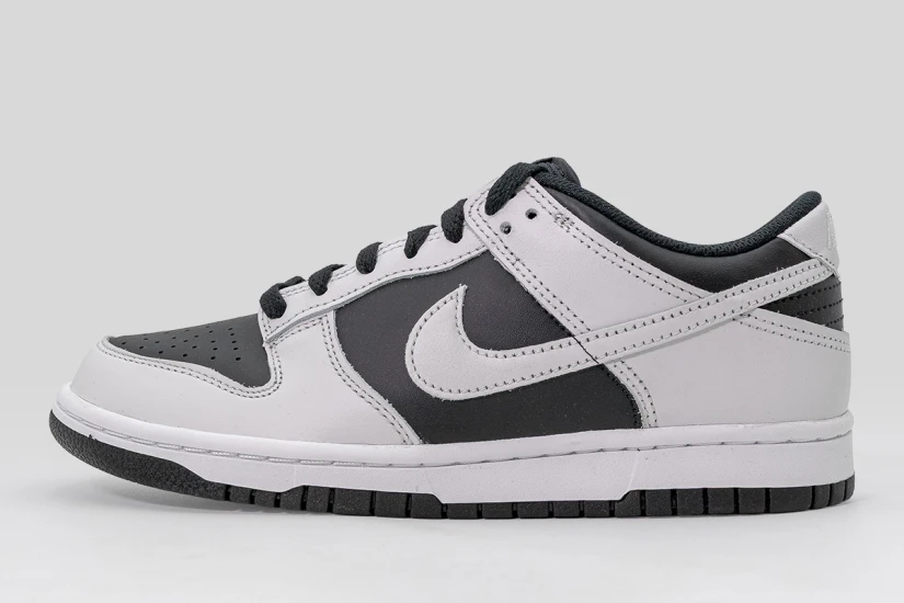 Nike Dunk Low Sneakers Μαύρα, Λευκά