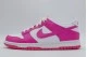 Nike Dunk Low Sneakers Λευκά, Ροζ
