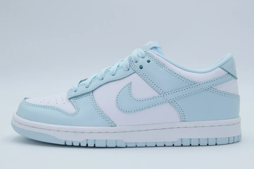 Nike Dunk Low Sneakers Λευκά, Σιέλ