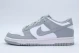 Nike Dunk Low Sneakers Γκρι, Λευκά