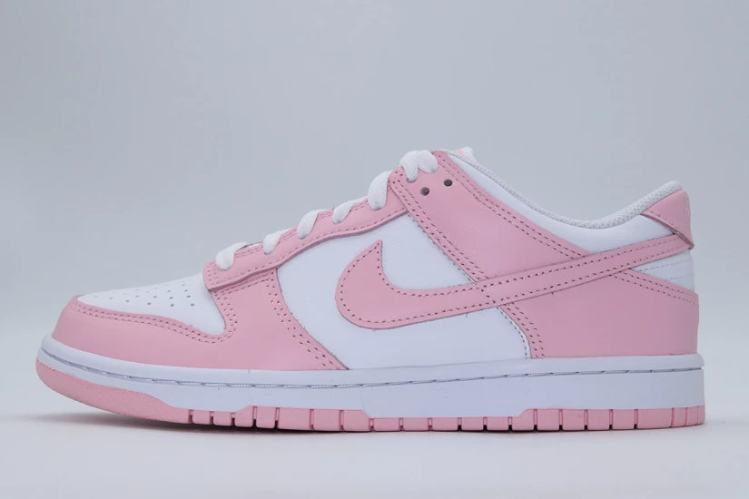 Nike Dunk Low Sneakers Ροζ, Λευκά