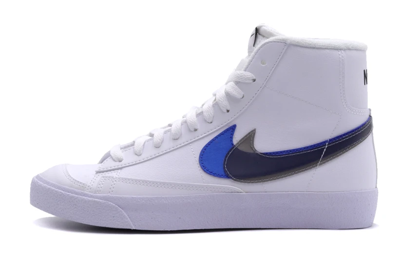 Nike Blazer Mid Next Nature Παιδικά Sneakers Λευκά, Γκρι, Μπλε