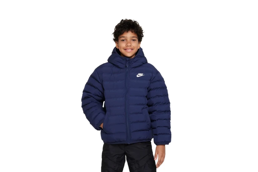 Nike Sportswear Lightweight Παιδικό Puffer Μπουφάν Μπλε Σκούρο