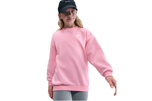 Nike Sportswear Club Fleece Μπλούζα Με Λαιμόκοψη (FD2923 690)