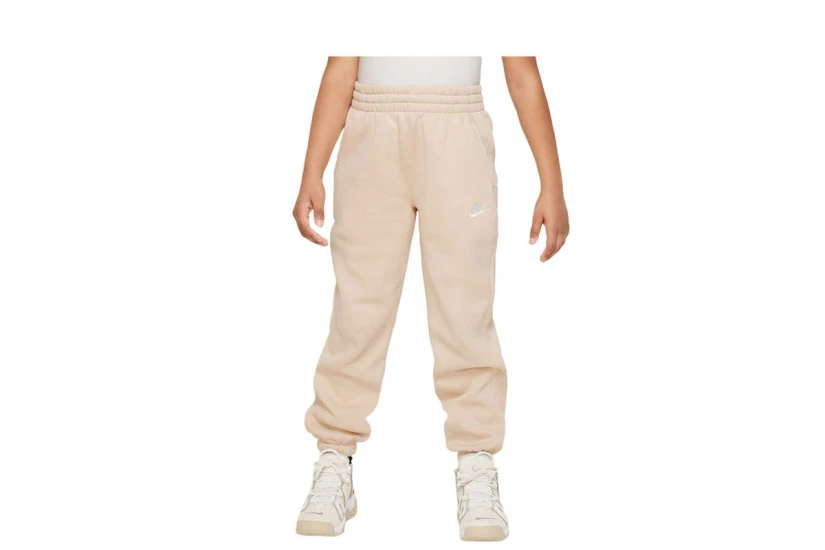 Nike Sportswear Club Fleece Παιδικό Παντελόνι Φόρμας Μπεζ