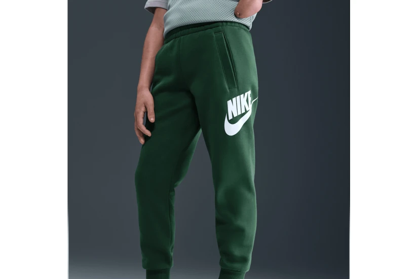 Nike Club Fleece Παιδικό Παντελόνι Φόρμας Κυπαρισσί