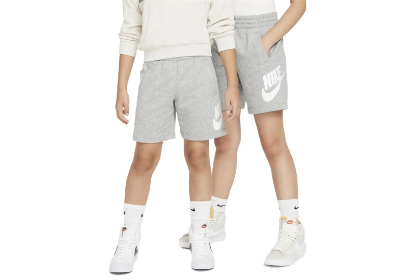 Nike Sportswear Club Fleece Παιδική Αθλητική Βερμούδα Γκρι