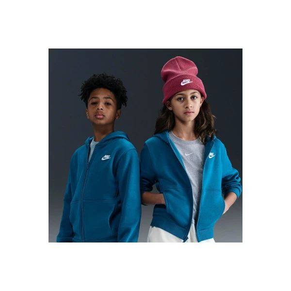 Nike Sportswear Club Fleece Ζακέτα Βαμβακερή (FD3004 301)