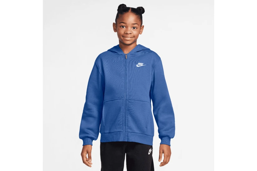 Nike Sportswear Club Fleece Παιδική Ζακέτα με Κουκούλα