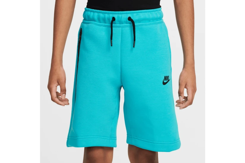 Nike Tech Fleece Παιδική Αθλητική Βερμούδα Τυρκουάζ