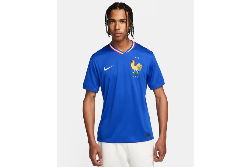 Nike Dri-FIT FFF Mens Team 2024-25 Stadium Home Φανέλα Εθνικής Γαλλίας
