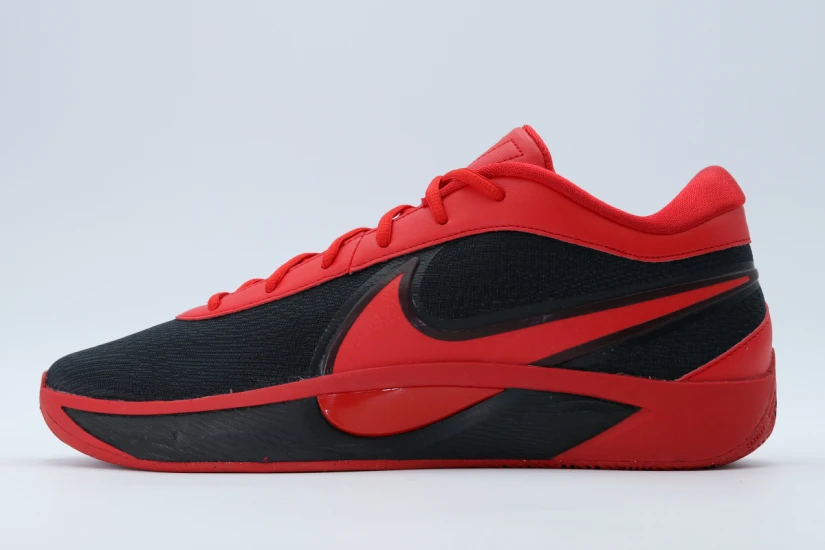 Nike Giannis Freak 6 Ανδρικά Μπασκετικά Παπούτσια Μαύρα, Κόκκινα