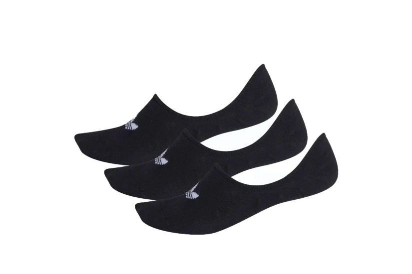 Adidas Originals Low Cut Κάλτσες Μαύρες 3 Τεμάχια