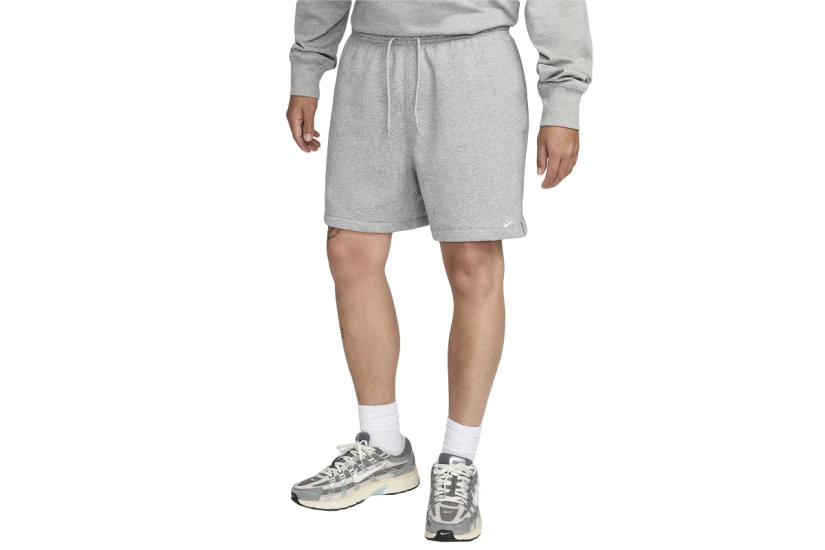 Nike Club French Terry Flow Ανδρικό Αθλητικό Σορτς Γκρι