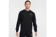 Nike Club French Terry Ανδρική Μακρυμάνικη Μπλούζα Μαύρη